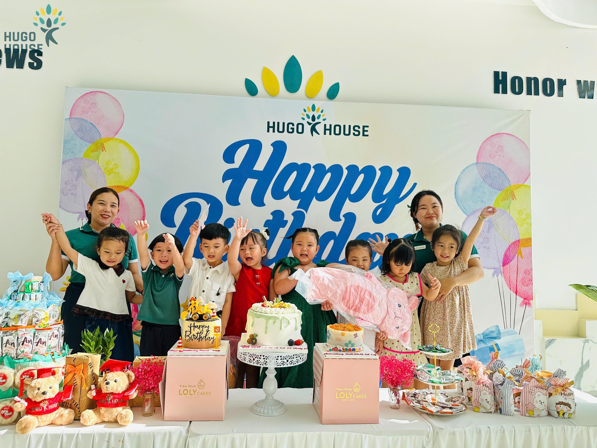 THÁNG 10 YÊU THƯƠNG CỦA CÁC BÉ HUGO HOUSE