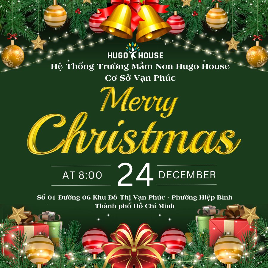  GIÁNG SINH 2025 – CÙNG BÉ LƯU GIỮ NHỮNG KHOẢNH KHẮC DIỆU KỲ