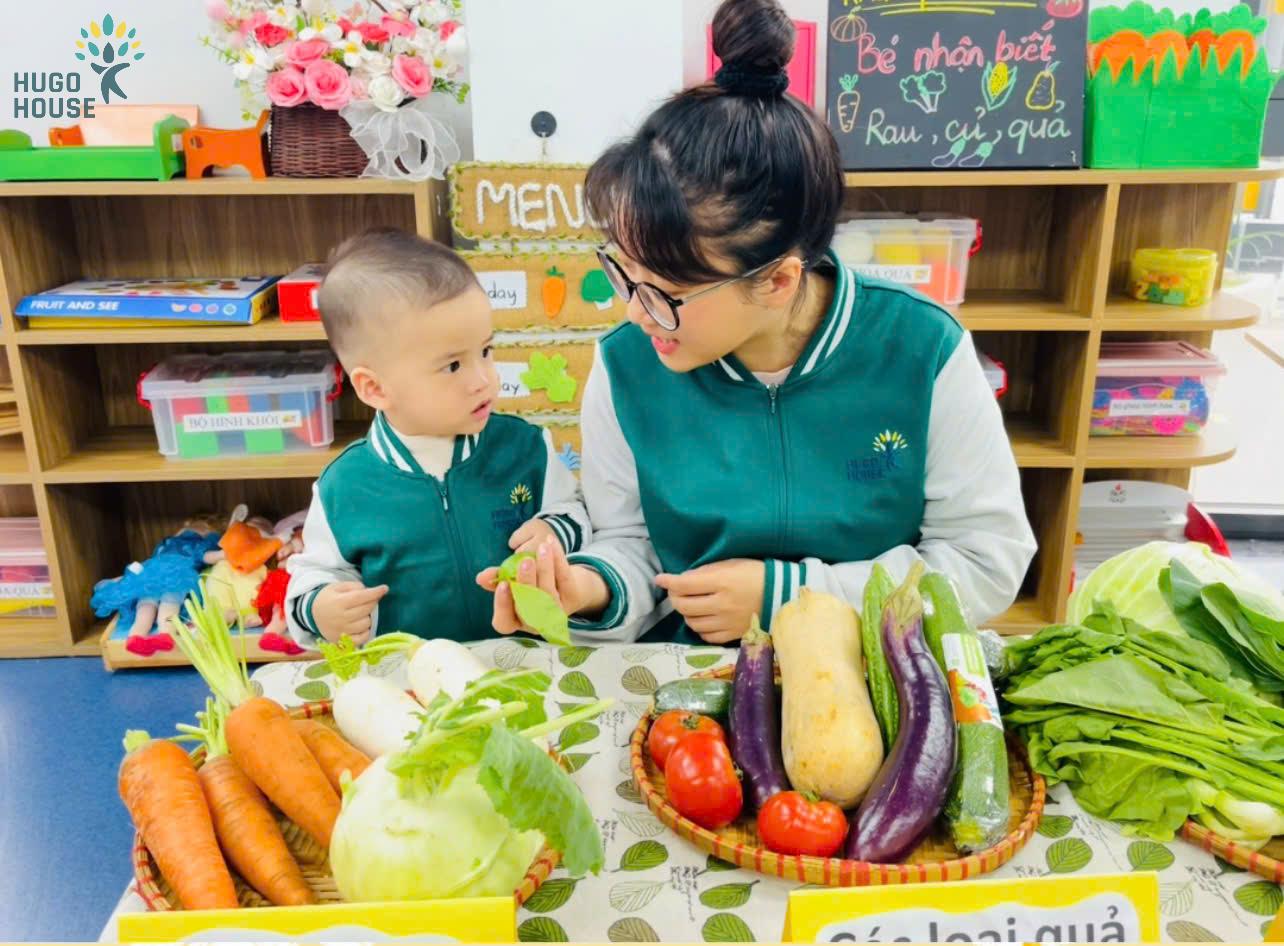 BÉ YÊU RAU XANH TỪ NHỮNG BÀI HỌC NHỎ