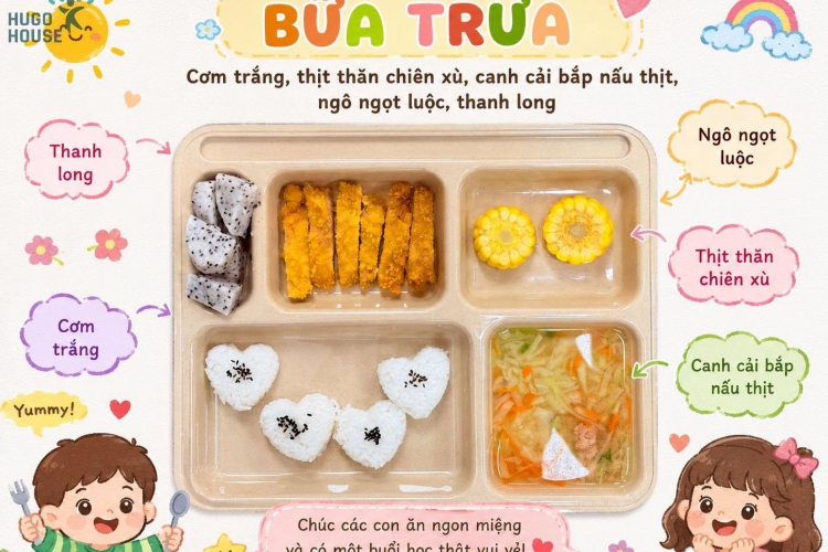 NUÔI DƯỠNG TUỔI THƠ TỪ NHỮNG BỮA ĂN ĐONG ĐẦY YÊU THƯƠNG