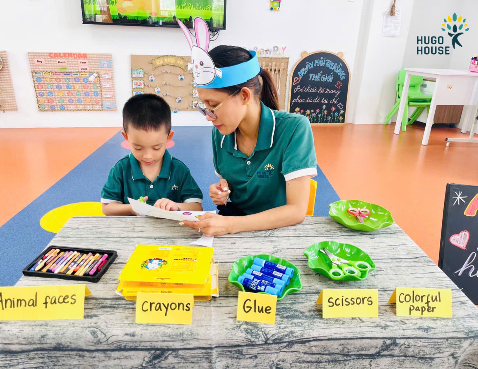 CÙNG BÉ BIẾN HÌNH VỚI VÒNG ĐẦU ĐỘNG VẬT