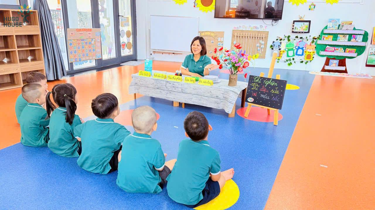  Vũ điệu sữa và màu sắc - Khám phá khoa học cùng bé yêu