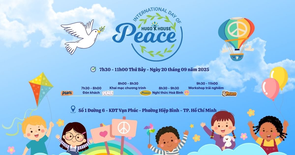 NGÀY HỘI HÒA BÌNH – BÉ GIEO MẦM YÊU THƯƠNG