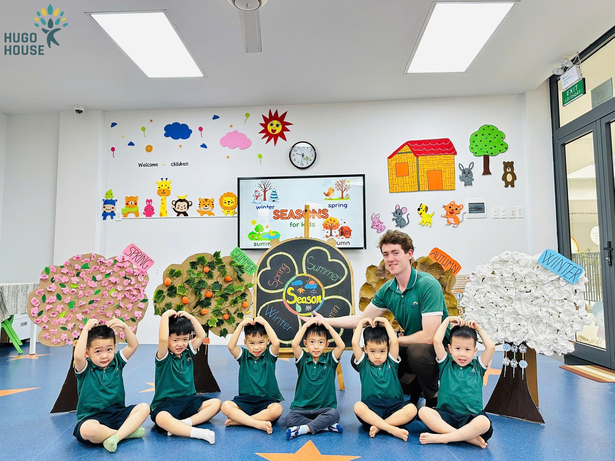 INTRODUCE SEASONS - BỐN MÙA GHÉ LỚP HỌC HUGO HOUSE