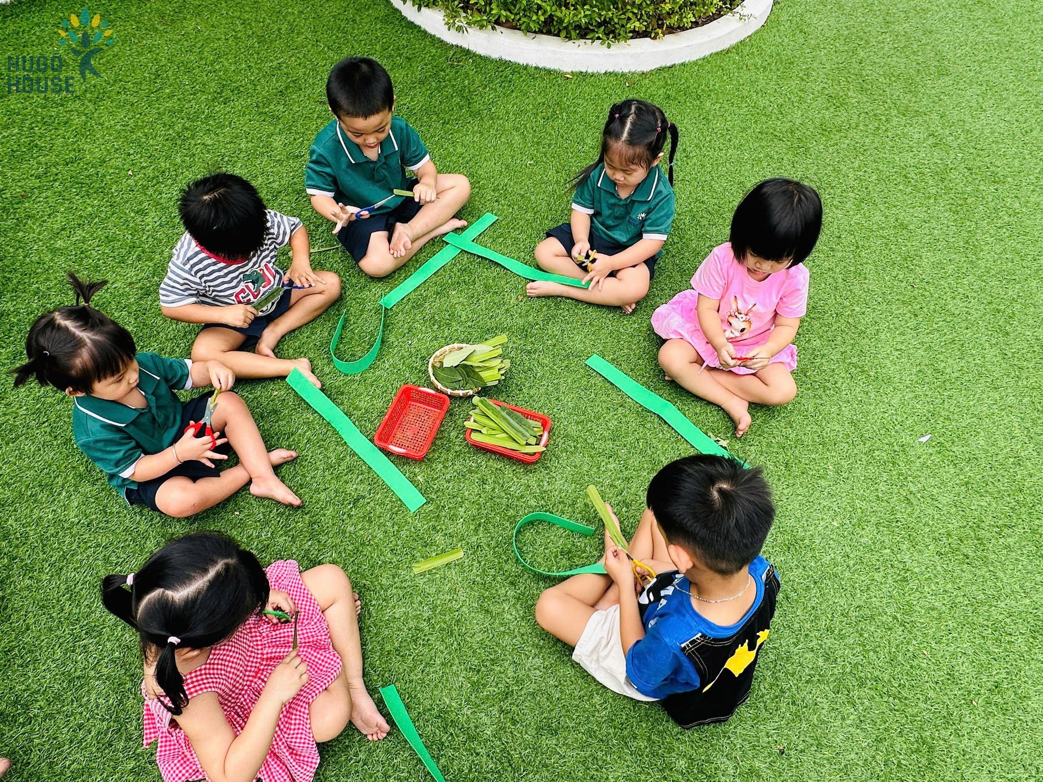 MÀU XANH CỦA LÁ - NIỀM TỰ HÀO CỦA BÉ