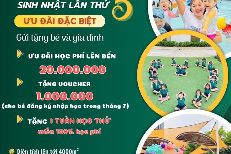 HUGO HOUSE VẠN PHÚC – RẠNG RỠ ĐÓN SINH NHẬT LẦN THỨ 5!