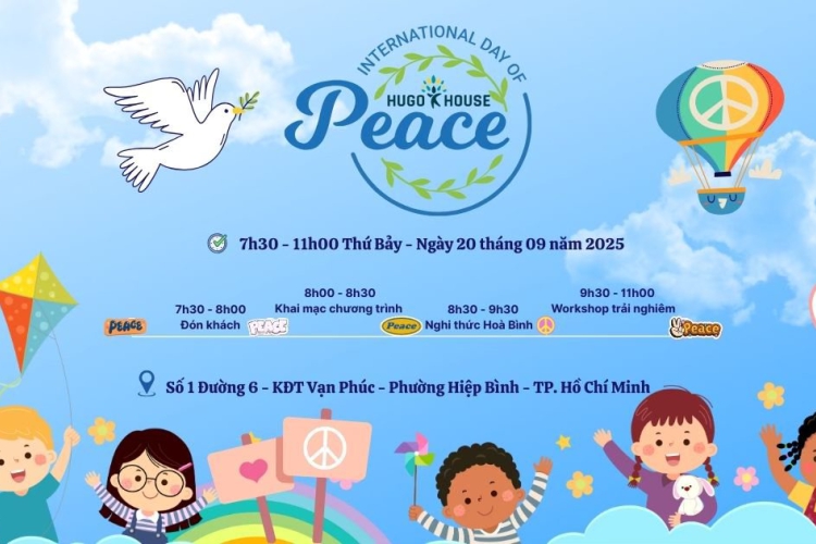 NGÀY HỘI HÒA BÌNH – BÉ GIEO MẦM YÊU THƯƠNG