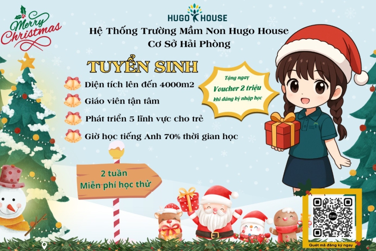 ƯU ĐÃI GIÁNG SINH - MÓN QUÀ NHỎ CHO HÀNH TRÌNH LỚN CỦA CON