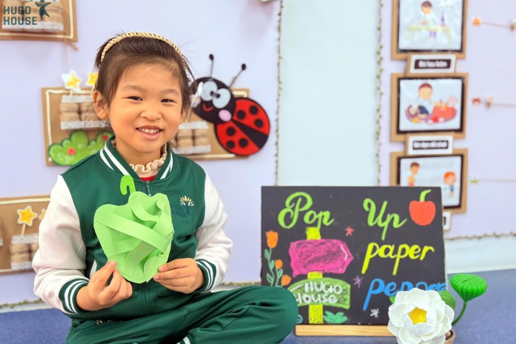  POP UP PAPER PEPPERS - TRÁI ỚT SẮC MÀU